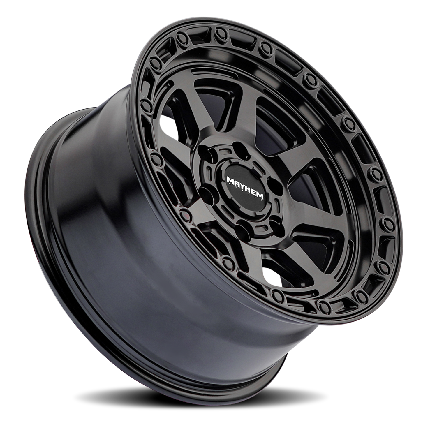 Offroad Ridgeline 8306 MB 17x8.5 Black Cast Aluminum Mayhem Wheels