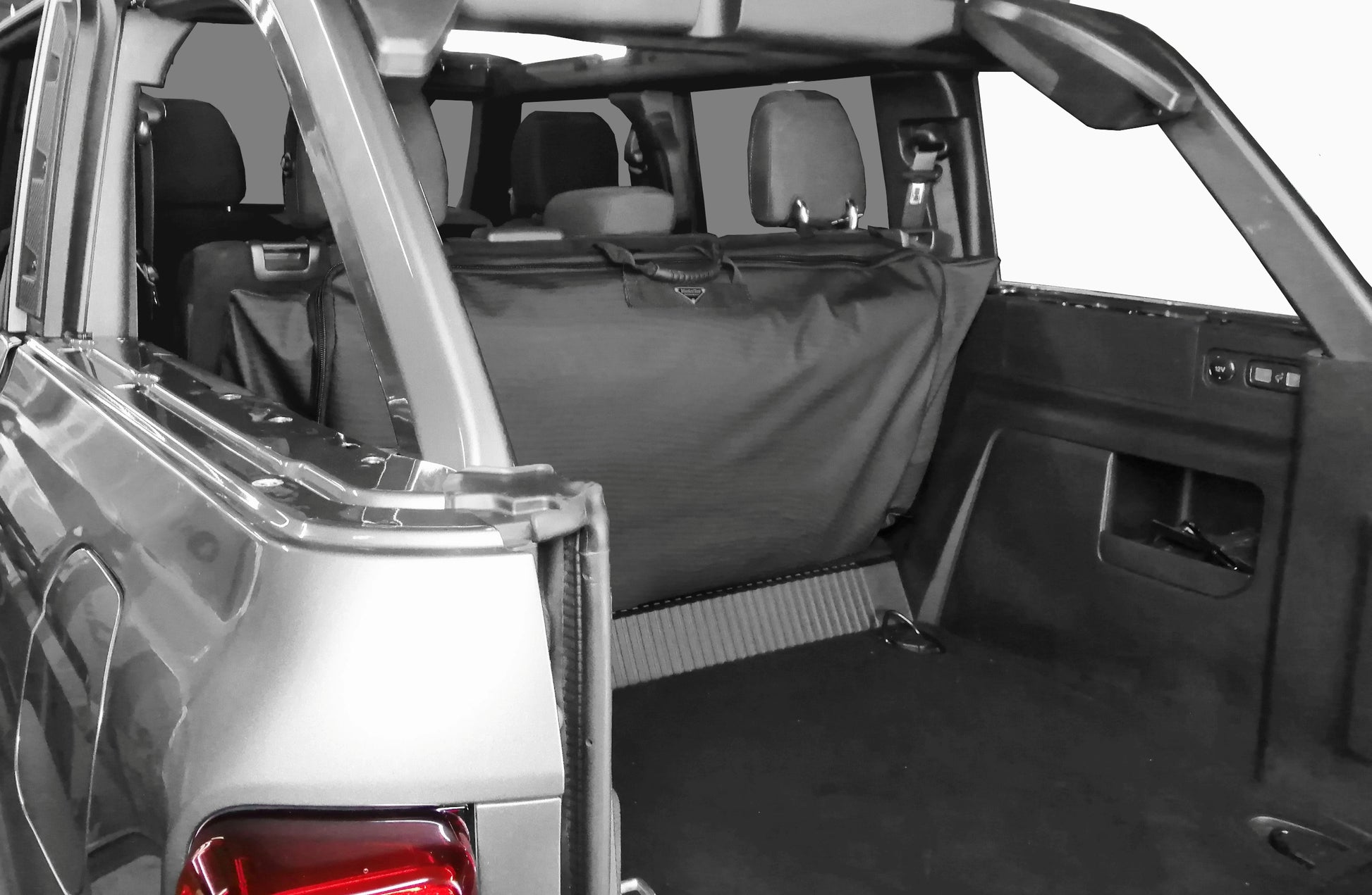Soft Top Window Storage Bag Factory Soft Top only 21-Present Ford Bronco 4 Dr Black MasterTop-3