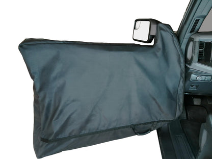 Hard Door Storage Bag Front Doors (Pair of bags) 21-Present Ford Bronco 4 Dr Black MasterTop-1