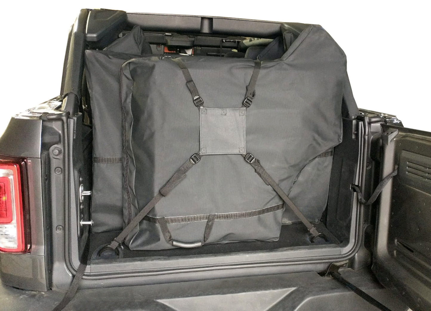 Hard Door Storage Bag Front Doors (Pair of bags) 21-Present Ford Bronco 2 Dr Black MasterTop