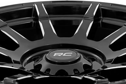 83 Series Wheel One-Piece Gloss Black 20x9 Rough Country-3