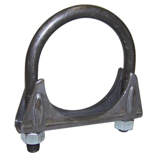 2-1/4 Inch U-Bolt Exhaust Clamp for Misc 72-06 CJ, YJ, TJ, XJ, MJ, ZJ, SJ, J-Series Crown Automotive