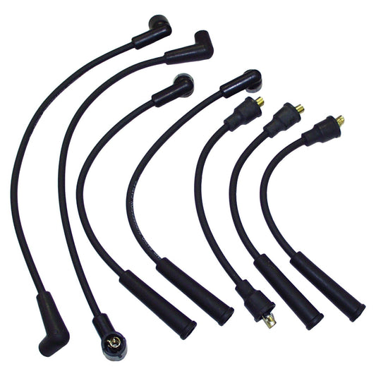 Ignition Wire Set for Select 72-86 CJs, 87-90 YJ, 65-86 SJ, J-Series, 72-73 C104 Crown Automotive
