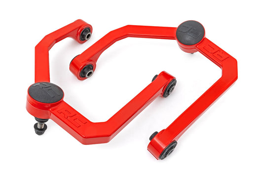 Red Forged Upper Control Arms 2-3 Inch Lift Nissan Titan 2WD/4WD (04-24) Rough Country