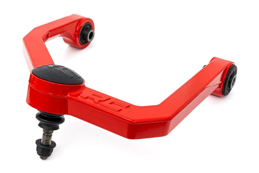 Red Forged Upper Control Arms 2-3 Inch Lift Nissan Titan 2WD/4WD (04-24) Rough Country-1