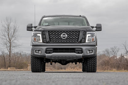 3 Inch Nissan Bolt-On Lift Kit Lifted Struts 04-15 Titan 2WD/4WD Rough Country
