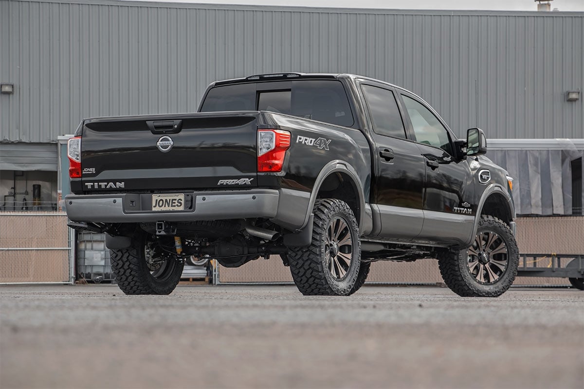 3 Inch Lift Kit N3 Shocks Red Nissan Titan 2WD/4WD (2004-2024) Rough Country-4