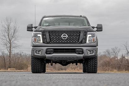 3 Inch Lift Kit N3 Struts & Shocks Nissan Titan 4WD (2017-2024) Rough Country-5