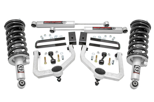3 Inch Lift Kit N3 Struts & Shocks Nissan Titan 2WD/4WD (2004-2024) Rough Country