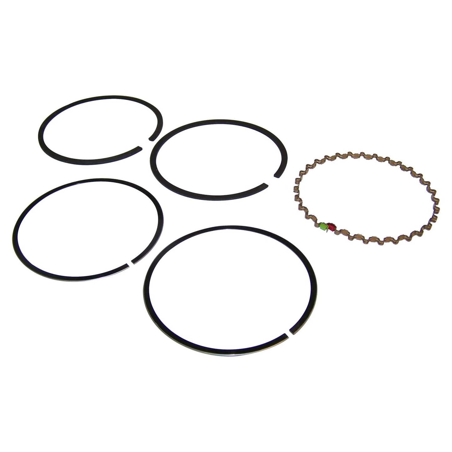 .010 Inch Oversize Piston Ring Set for 83-95 Jeep CJs, YJ, XJ, MJ, ZJ w/ 2.5L, 4.0L Crown Automotive