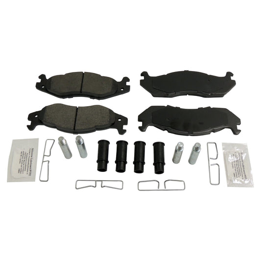 Front Brake Pad Master Kit for Select 1982-1992 Jeep CJs, YJ, SJ, MJ, XJ Crown Automotive