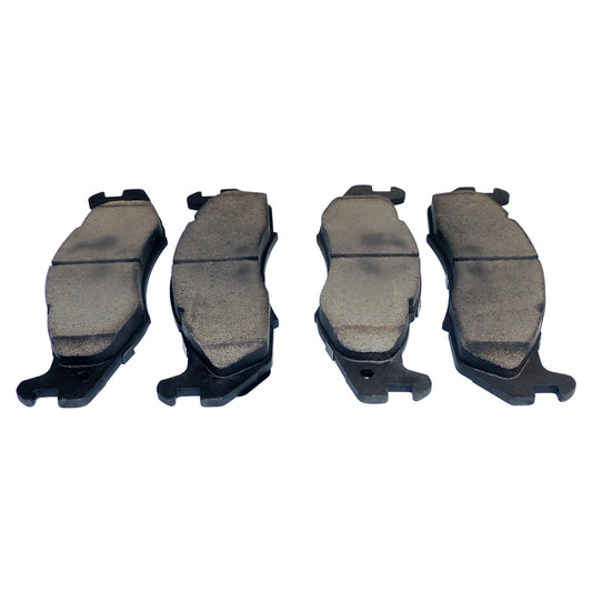 Front Brake Pad Set for Select 82-92 Jeep CJ-5, CJ-7, CJ-8, YJ, XJ, MJ Models Crown Automotive