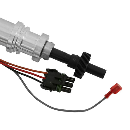 Ford 351C-460 Ready-To-Run Pro-Billet Distributor Steel Gear Ready-To-Run Distributors Include A Built-In Module. No Control Required. Includes An Steel Gear And A Rev Limiter MSD Ignition-4