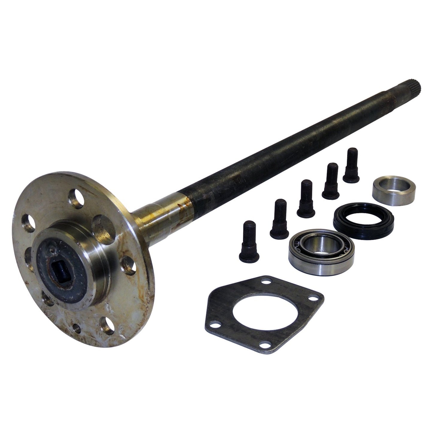 Right Rear Axle Shaft Assembly for Select 84-89 Jeep XJ, MJ, YJ w/ D35 Rear Axle Crown Automotive