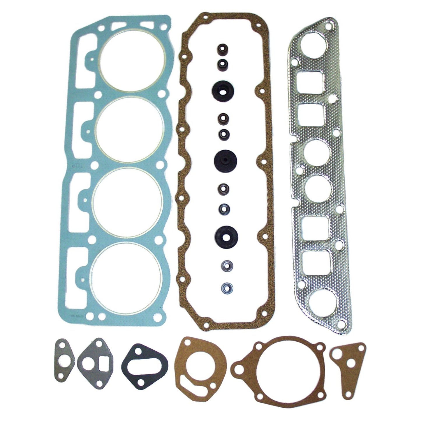 Upper Engine Gasket Set for Select 83-93 Jeep CJs, YJ, XJ, MJ w/ 2.5L Engine Crown Automotive