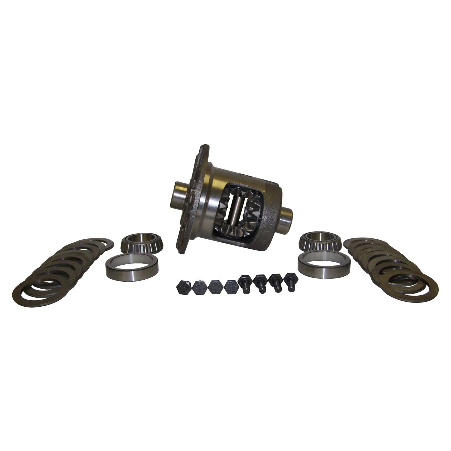 Differential Case Kit for Jeep Vehicles w/ Dana 35 Rear Axle w/ Trac-Lok Uses 3/8 inch Ring Gear Bolts Crown Automotive