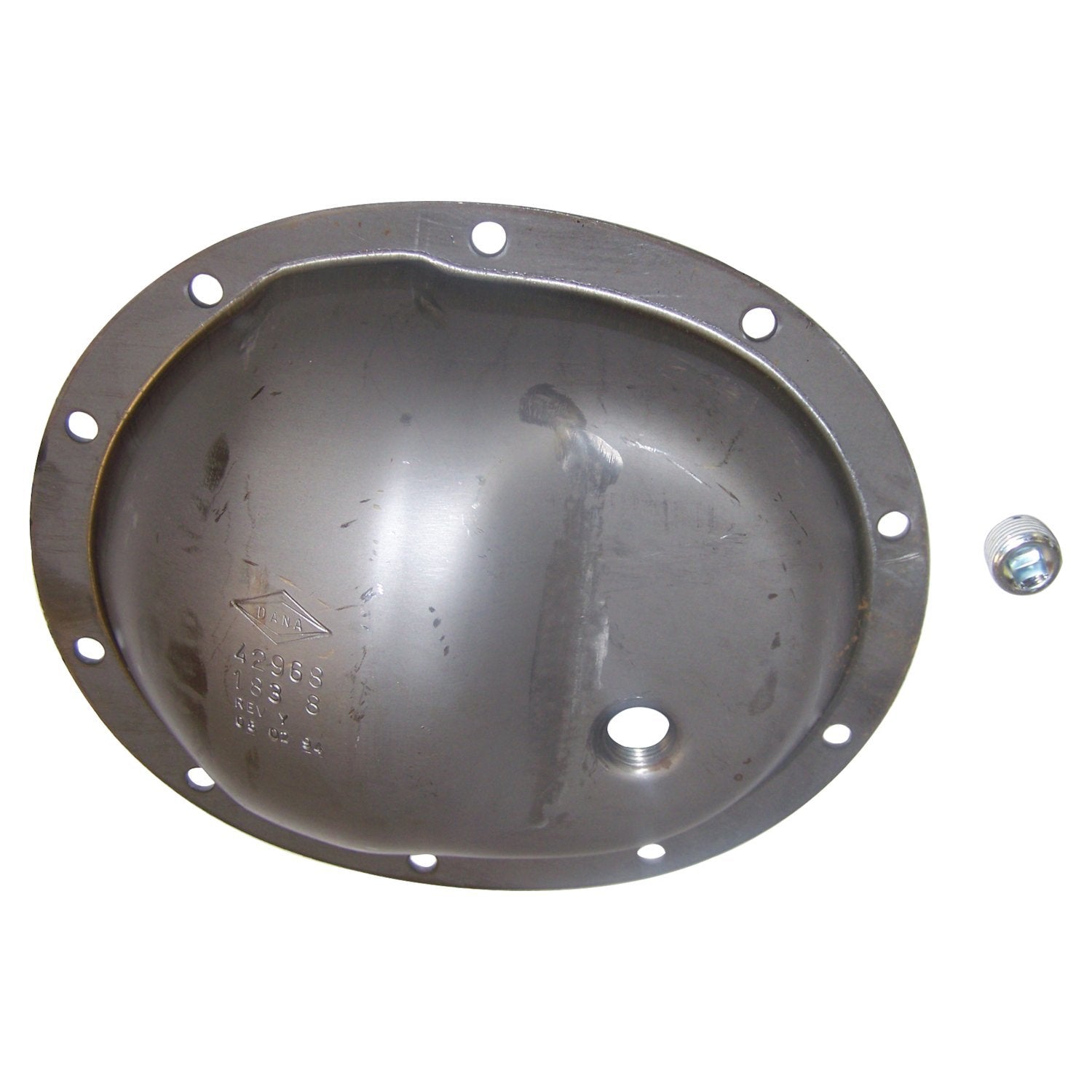 Differential Cover for 84-95 Jeep YJ, XJ, MJ w/ D35 Rear Axle, Incl. Fill Plug Crown Automotive