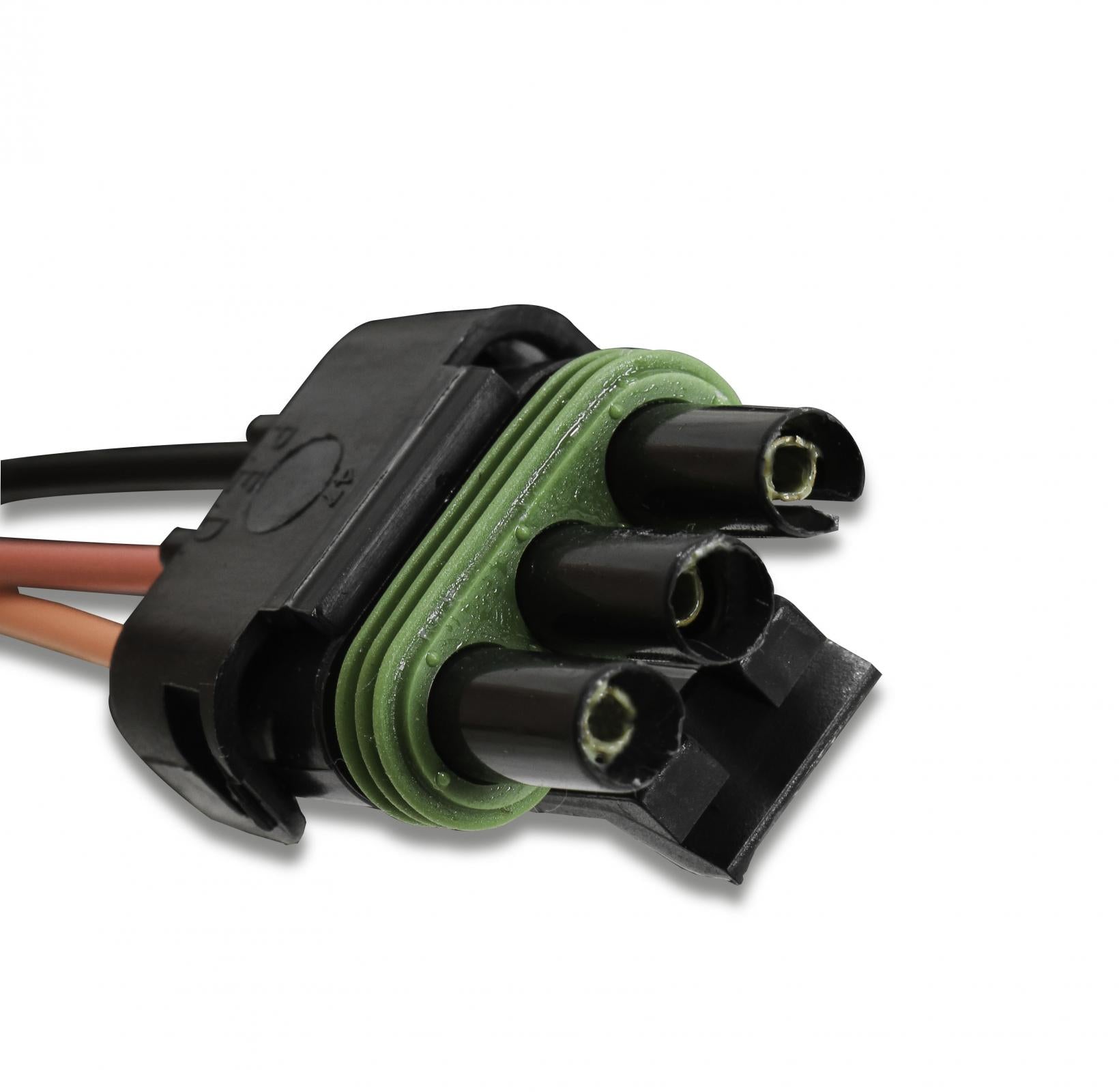 Ford 351C-460 Ready-To-Run Marine Distributor-Black Ready-To-Run Distributors Include A Built-In Module. No Control Required, Black Anodized Finish MSD Ignition-3