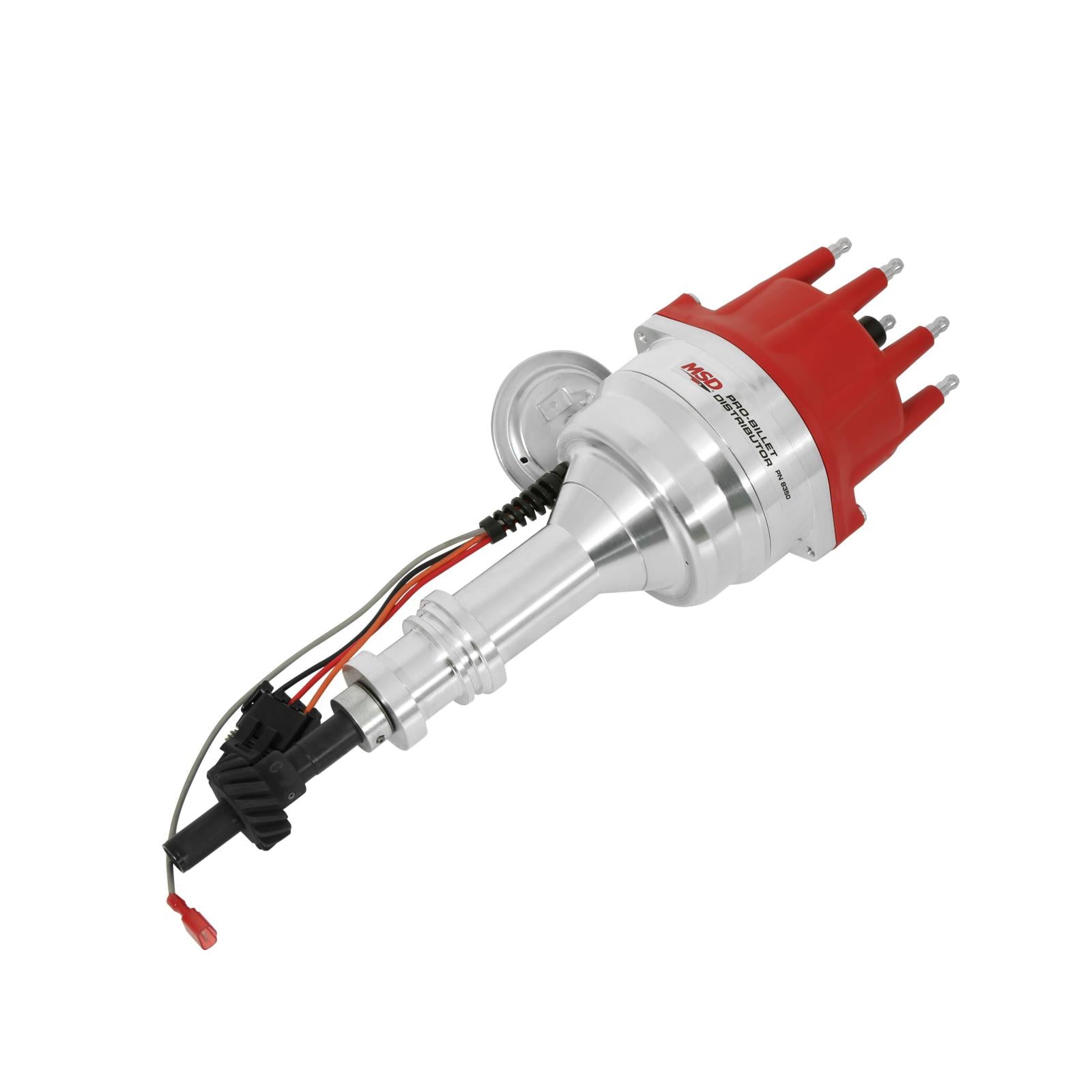 Ford 351C-460 Ready-To-Run Pro-Billet Distributor Ready-To-Run Distributors Include A Built-In Module. No Control Required. Includes An Iron Gear And A Rev Limiter MSD Ignition-2