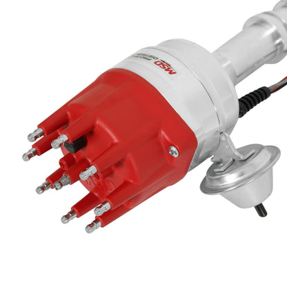 Ford 351C-460 Ready-To-Run Pro-Billet Distributor Ready-To-Run Distributors Include A Built-In Module. No Control Required. Includes An Iron Gear And A Rev Limiter MSD Ignition-4