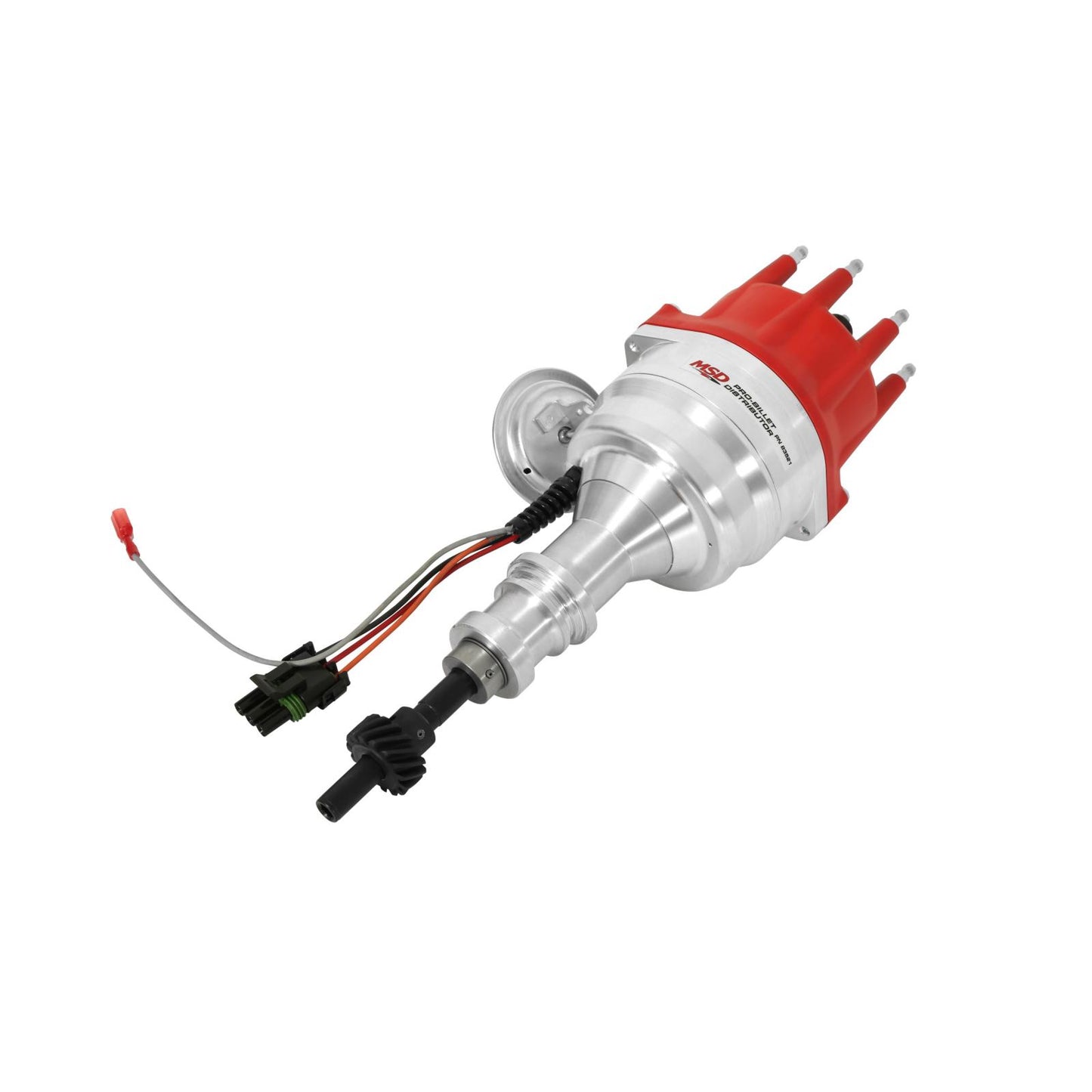 Ford 289/302 Ready-To-Run Distributor, Steel Gear Ready-To-Run Distributors Include A Built-In Module. No Control Required. Includes A Steel Gear And A Rev Limiter MSD Ignition-2