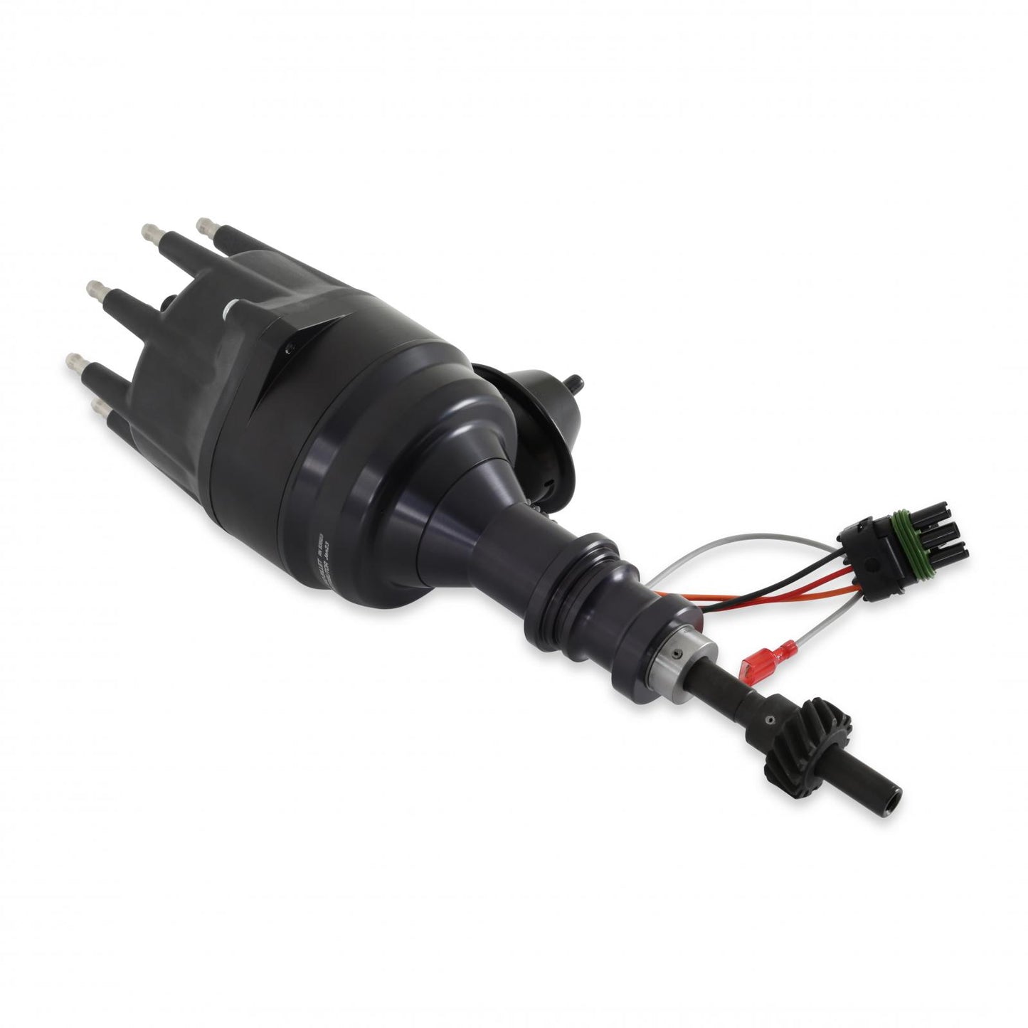 Black Ford 289/302 Ready-To-Run Distributor Black Ready-To-Run Distributor Stealthy Good Looks To Your Chevy, Ford Or Chrysler A Snap MSD Ignition-2