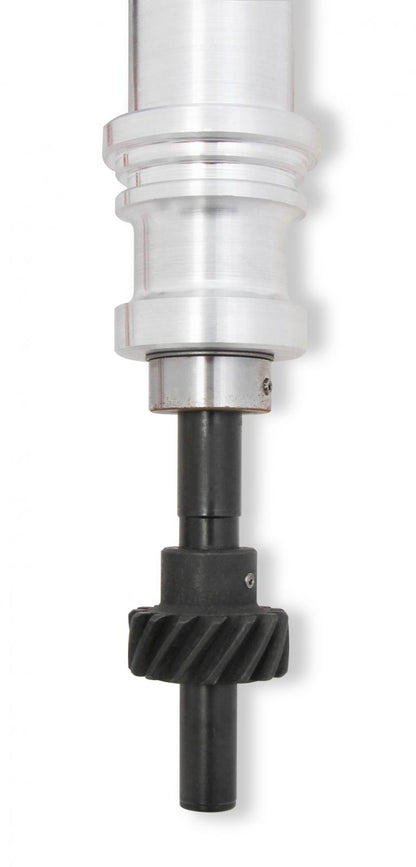 Ford 289/302 Ready-To-Run Distributor, Black Cap Ready-To-Run Distributors Include A Built-In Module. No Control Required. Includes An Iron Gear And A Rev Limiter MSD Ignition-1