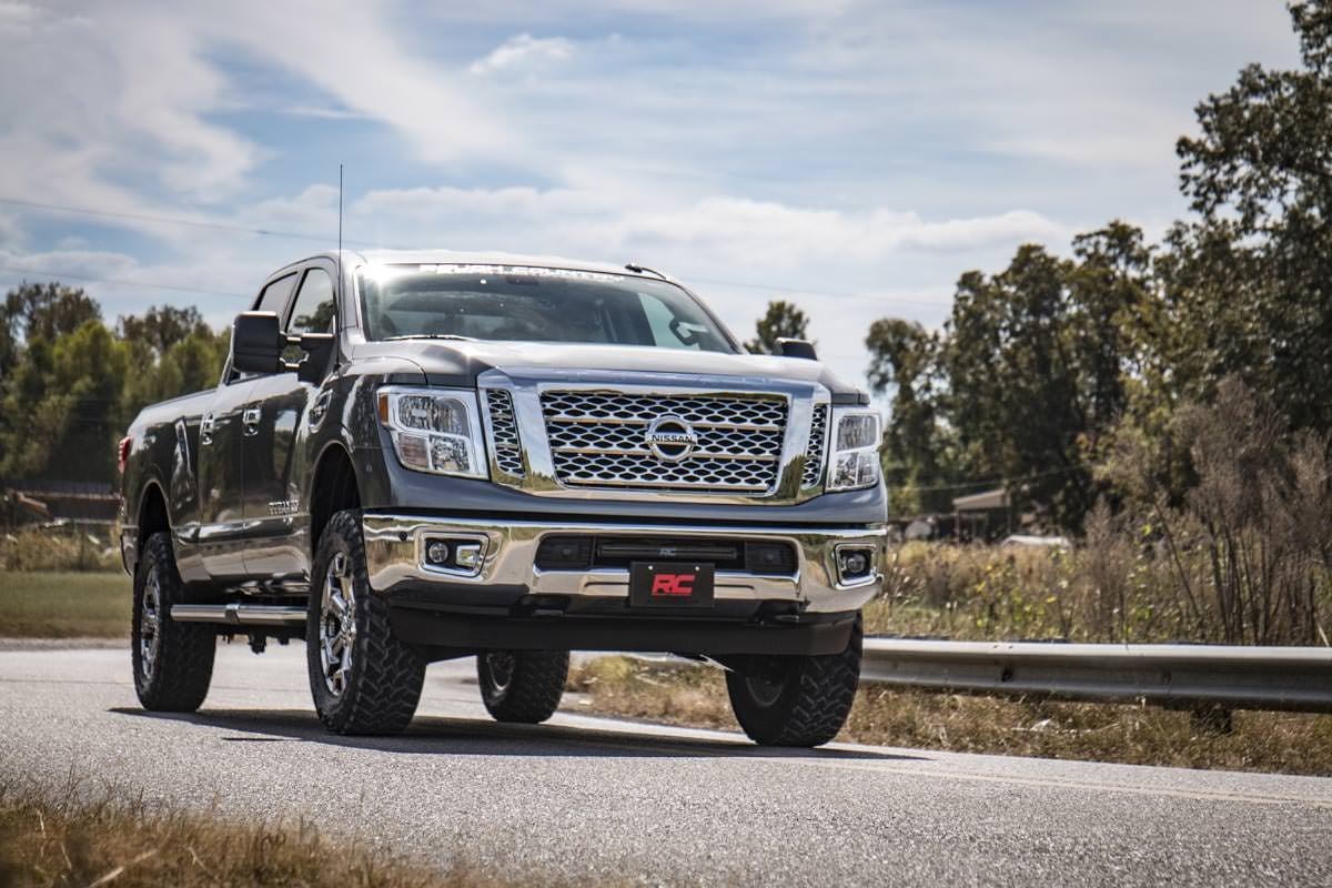 3 Inch Lift Kit Nissan Titan XD 2WD/4WD (2016-2024) Rough Country-3