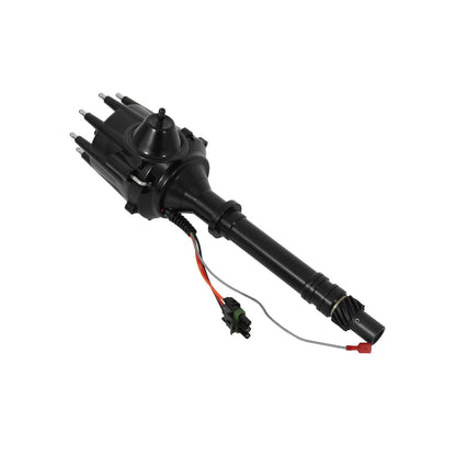 Black Chevy V8 W/Internal Module Distributor Black Ready-To-Run Distributors Include A Built-In Module-No Control Required MSD Ignition-1