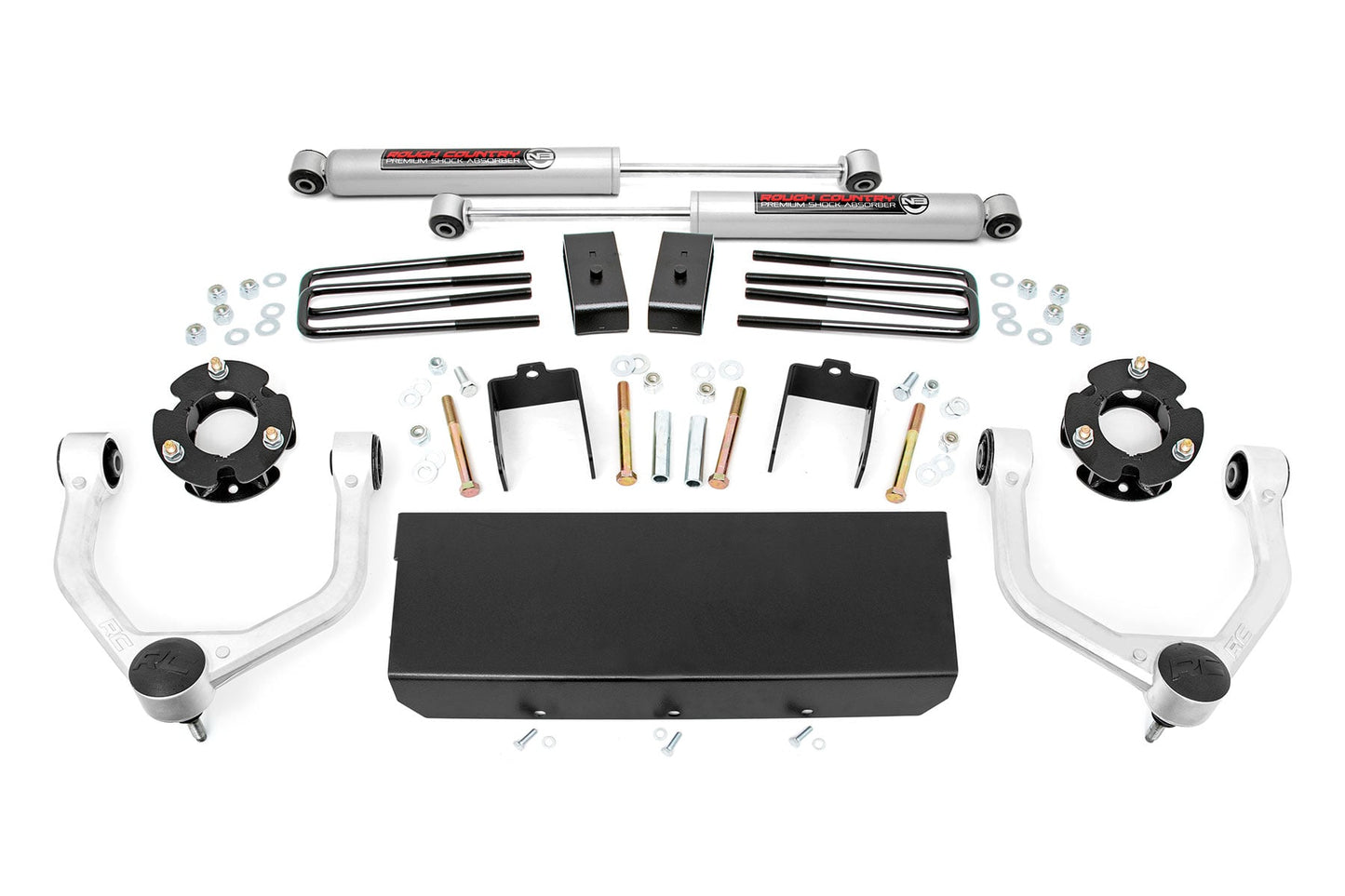 3 Inch Lift Kit N3 Shocks Nissan Titan XD 2WD/4WD (2016-2024) Rough Country