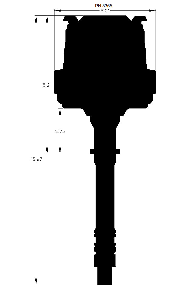 Gm Hei Billet Distributor Replaces GM Hei Distributors That Use A 4-Pin Module MSD Ignition-5