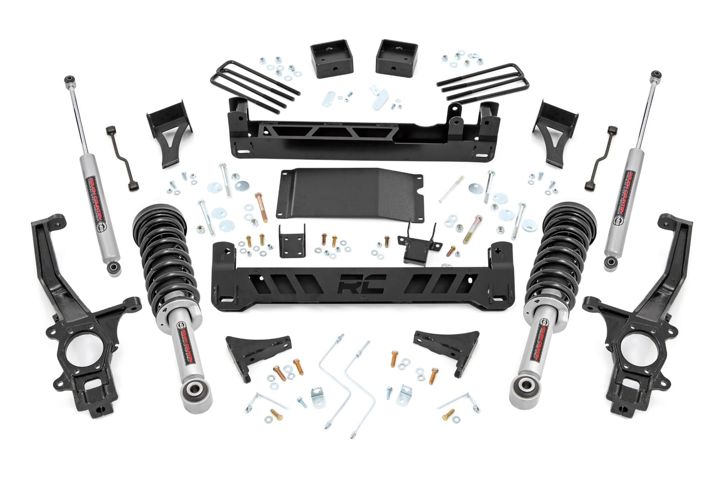 Rough Country 6 Inch Lift Kit with N3 Struts 22 Nissan Frontier 2WD/4WD Rough Country