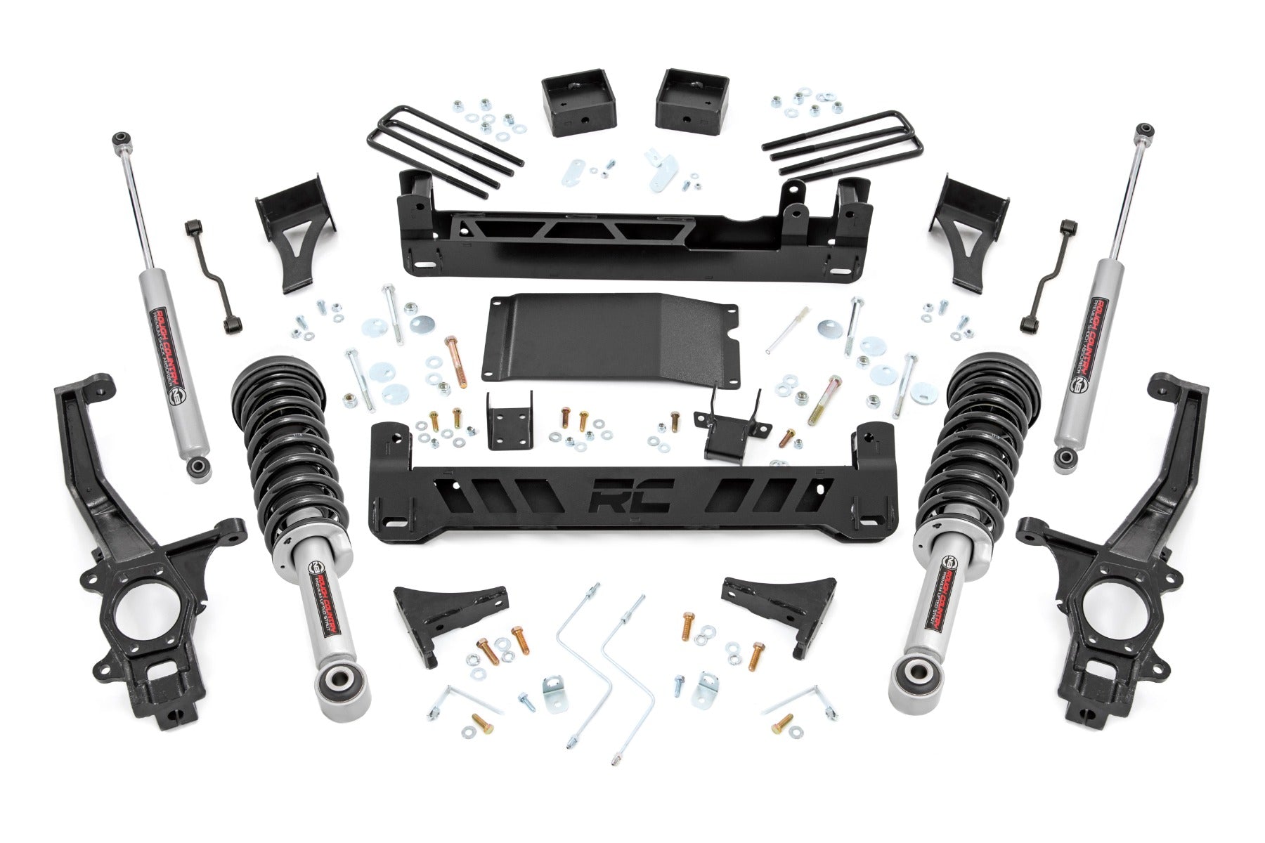 Rough Country 6 Inch Lift Kit with N3 Struts 22 Nissan Frontier 2WD/4WD Rough Country