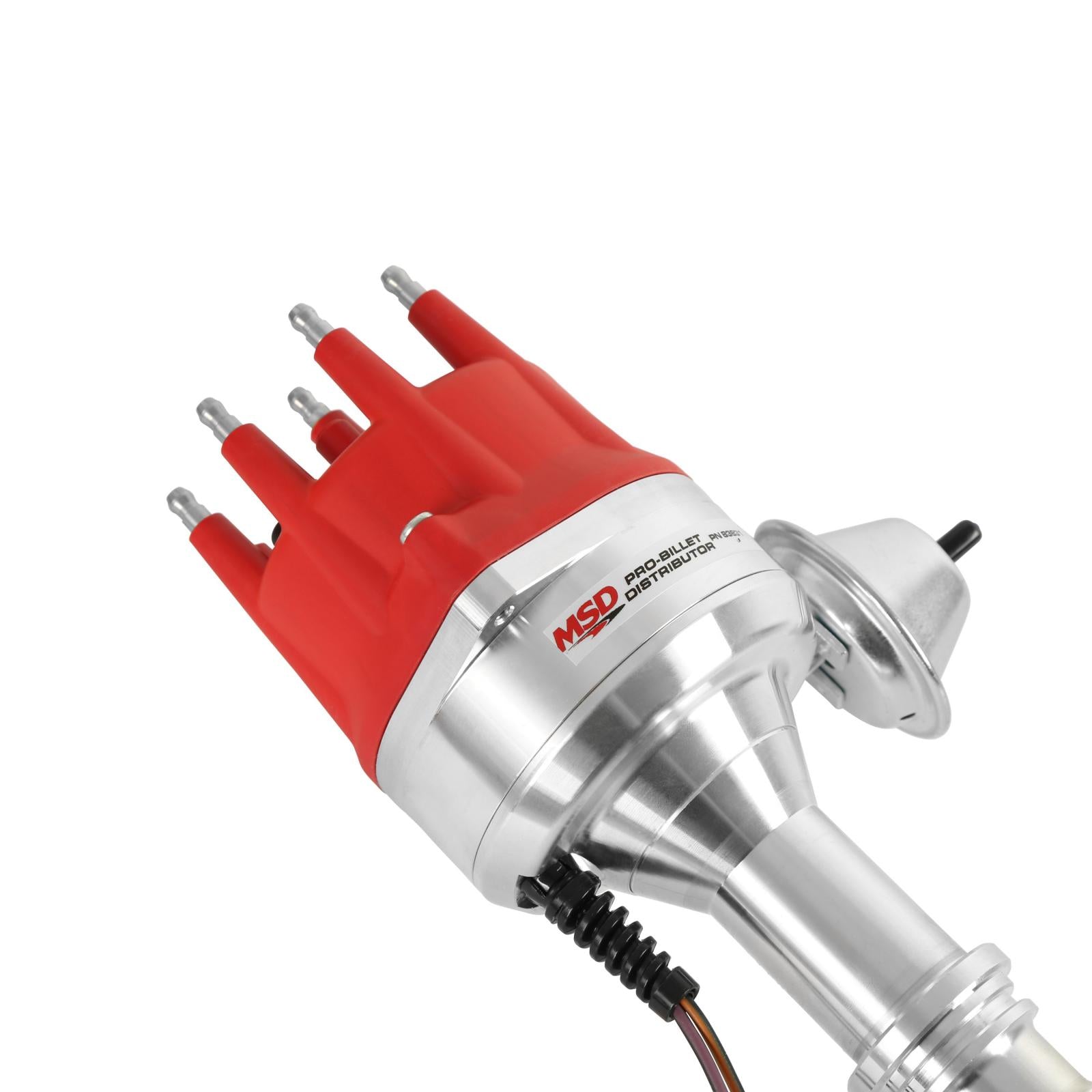 Ford Y-Block Pro-Billet Distributor Must Be Used With An 6, 7 Or 8-Series . May Hit Firewall Seam On 57-59 Full Size Cars MSD Ignition-3
