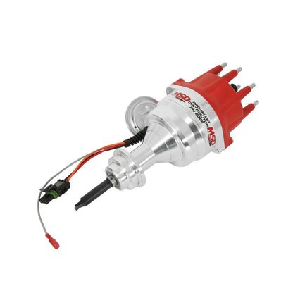 Chrysler 383-400 Ready-To-Run Distributor Fits 383, 400 Chryslers. Ready-To-Run Distributors Include A Built-In Module. No Control Required. Includes A Built-In Rev Limiter MSD Ignition-2
