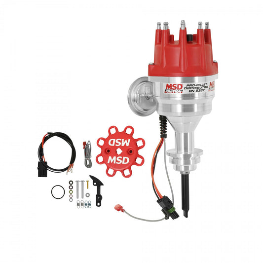 Chrysler 426-440 Ready-To-Run Distributor Fits 426, 440 Chryslers. Ready-To-Run Distributors Include A Built-In Module. No Control Required. Includes A Built-In Rev Limiter MSD Ignition