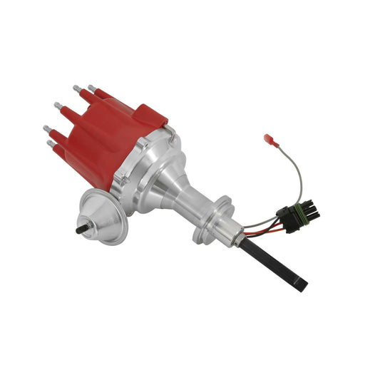 Chrysler 392 Ready-To-Run Distributor Fits Early Hemi 392. Ready-To-Run Distributor Includes A Built-In Module. No Control Required. Includes A Built-In Rev Limiter MSD Ignition-1