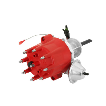 Chrysler 392 Ready-To-Run Distributor Fits Early Hemi 392. Ready-To-Run Distributor Includes A Built-In Module. No Control Required. Includes A Built-In Rev Limiter MSD Ignition-3