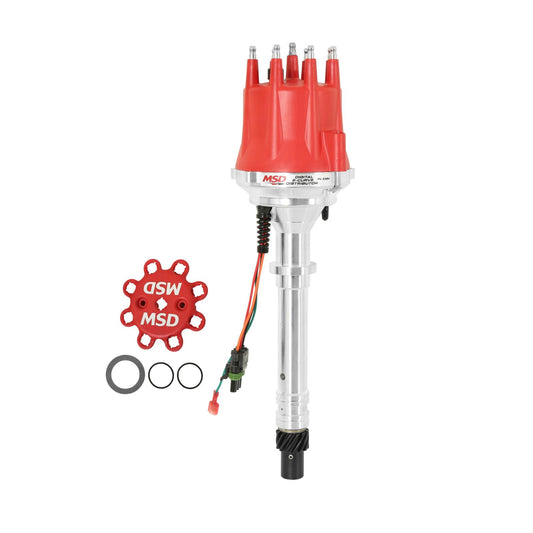 Chevrolet Digital E-Curve Distributor Set The Timing Curve With A Twist Of A Rotary Dial MSD Ignition