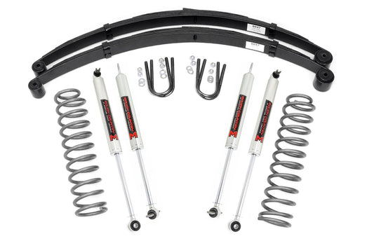 3 Inch Lift Kit | RR Springs | M1 | Jeep Cherokee XJ 2WD/4WD (1984-2001) Rough Country