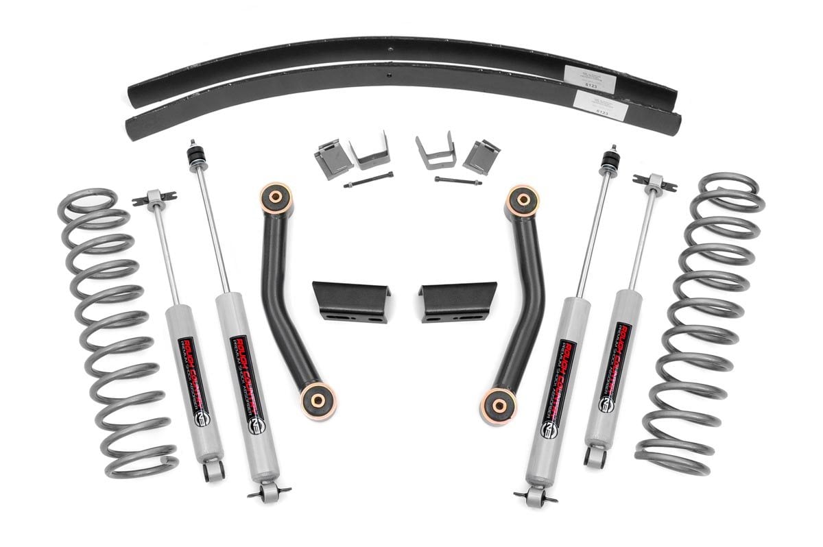 3 Inch Lift Kit | Series II | RR AAL | Jeep Cherokee XJ 2WD/4WD (1984-2001) Rough Country