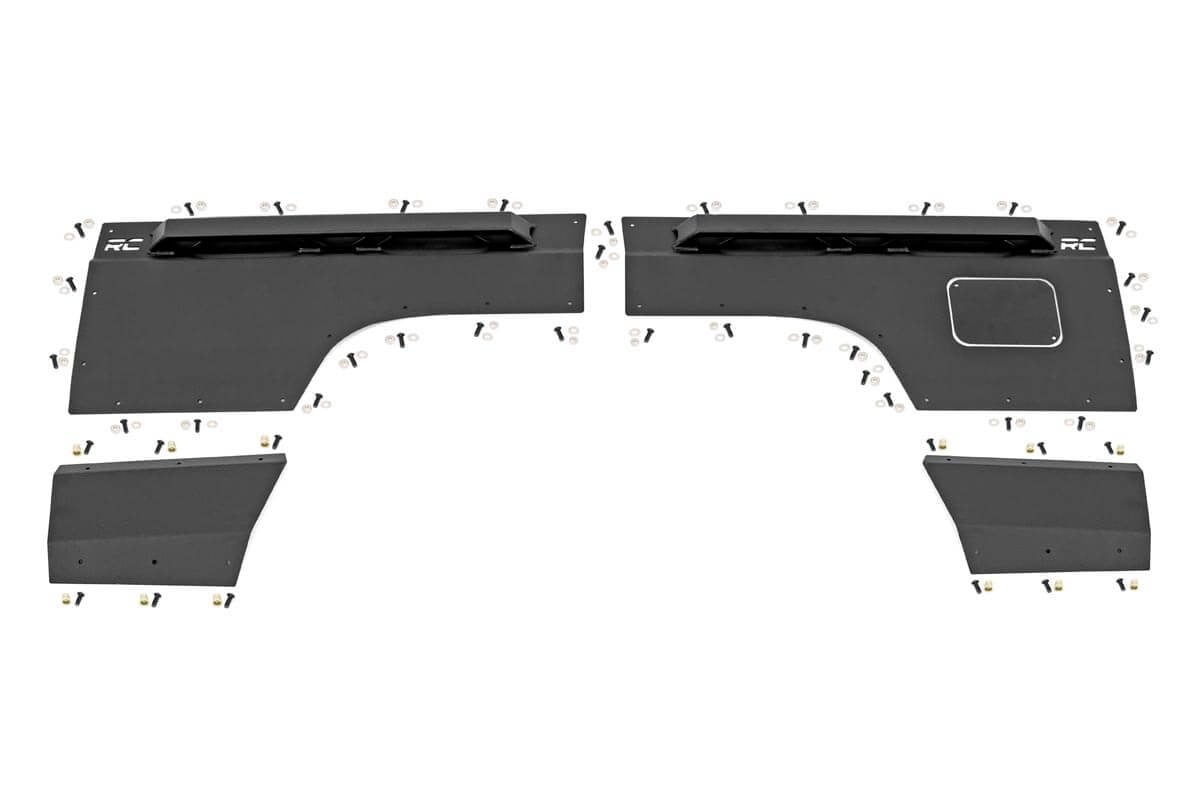 Fender & Quarter Panel Armor | Rear | Combo | Jeep Cherokee XJ 2WD/4WD (97-01) Rough Country