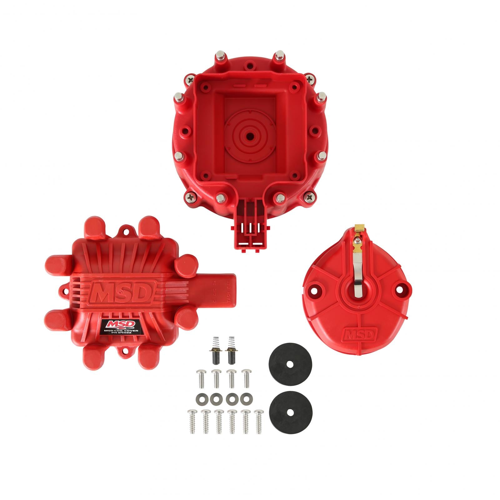 Hei Extreme Cap And Rotor Kit Includes Pn 84111, 84101, 84022 Hei Cap And Rotor Kit MSD Ignition-1