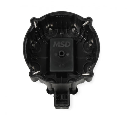 Black Extreme Output Hei Cap/Rotor Kit Black Distributor Cap / Cap And Rotor Kit MSD Ignition-4