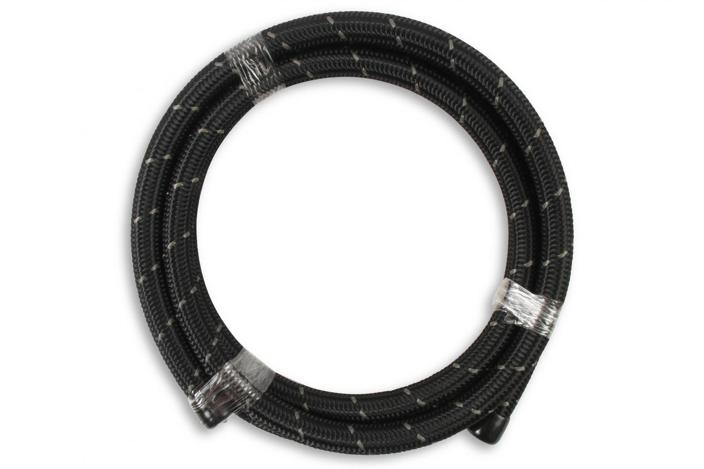 Black Nylon Braided Hose 10 AN Black Nylon Braided AN Hose Mr Gasket-6
