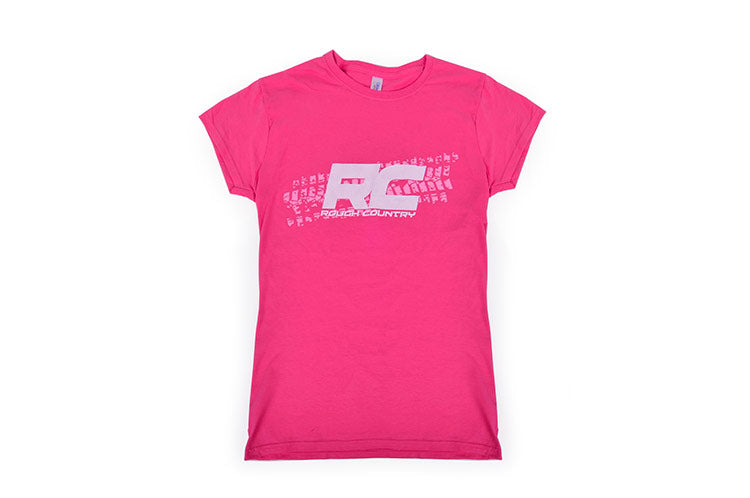 RC Tread Women Foots Fitted T Shirt Rough Country-9