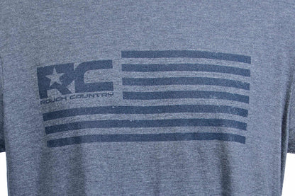 RC American Flag T Shirt Men Rough Country-13