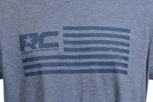 RC American Flag T Shirt Men Rough Country-1