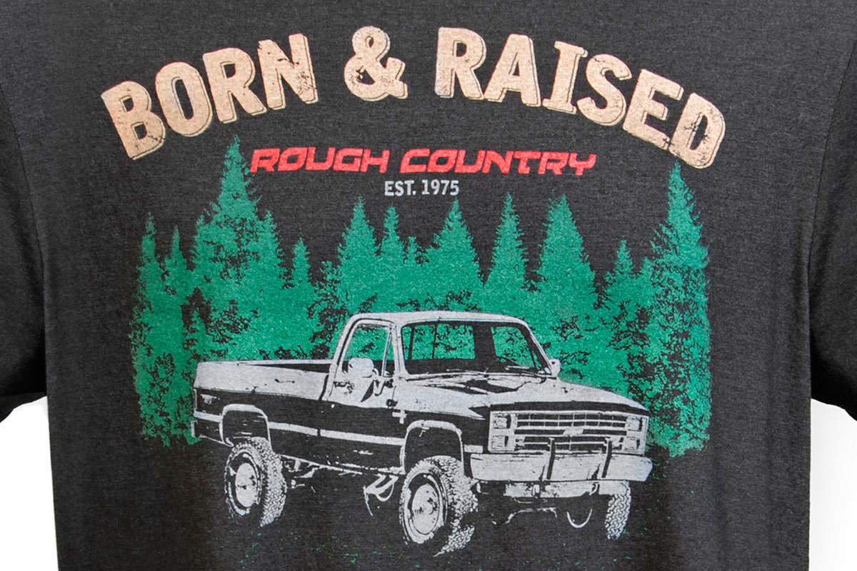 Rough Country Rough Country Born & Raised T Shirt Men Rough Country