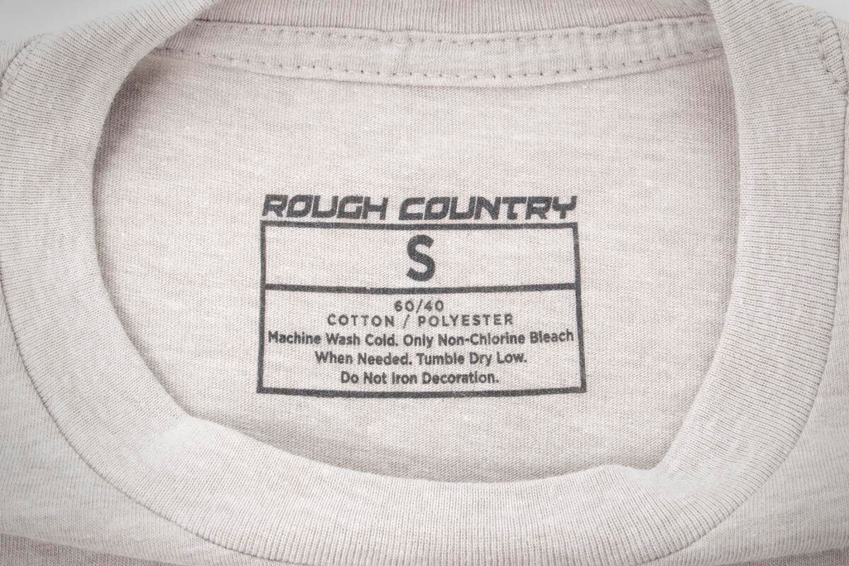 RC Grey Logo T Shirt Men Rough Country-14